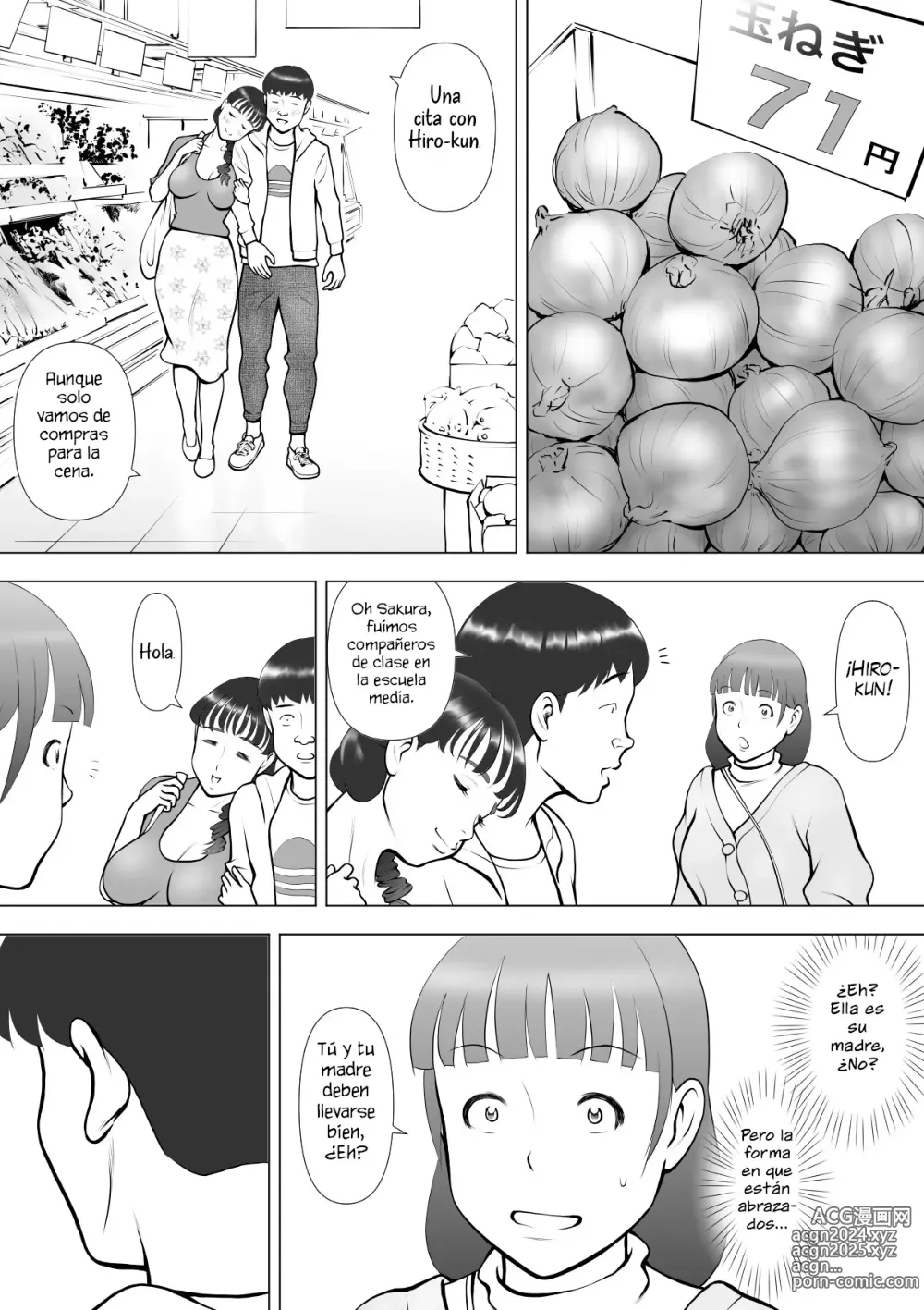 Page 42 of doujinshi Mi semen derramándose de los labios de mi madre