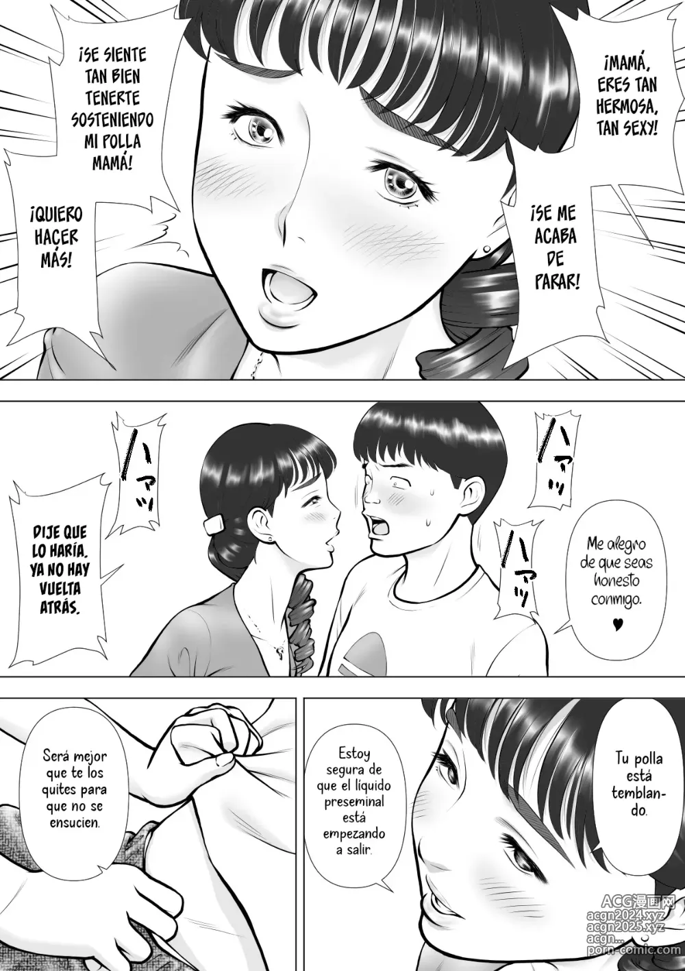 Page 8 of doujinshi Mi semen derramándose de los labios de mi madre