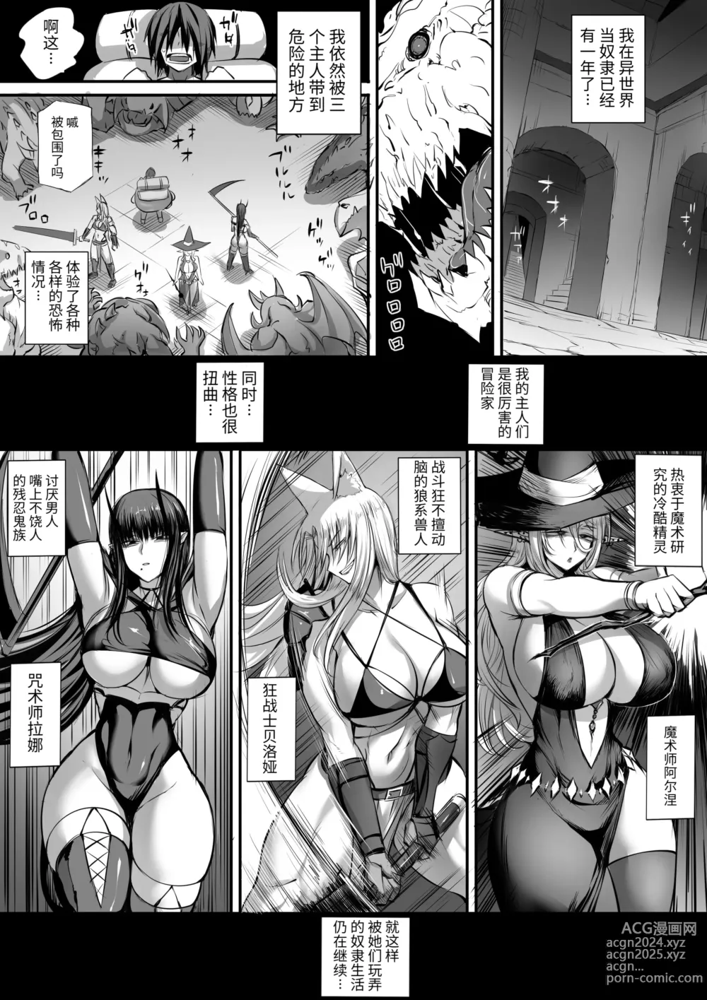 Page 3 of doujinshi 俺は異世界でダウナー系冒険者パーティーに買われた2