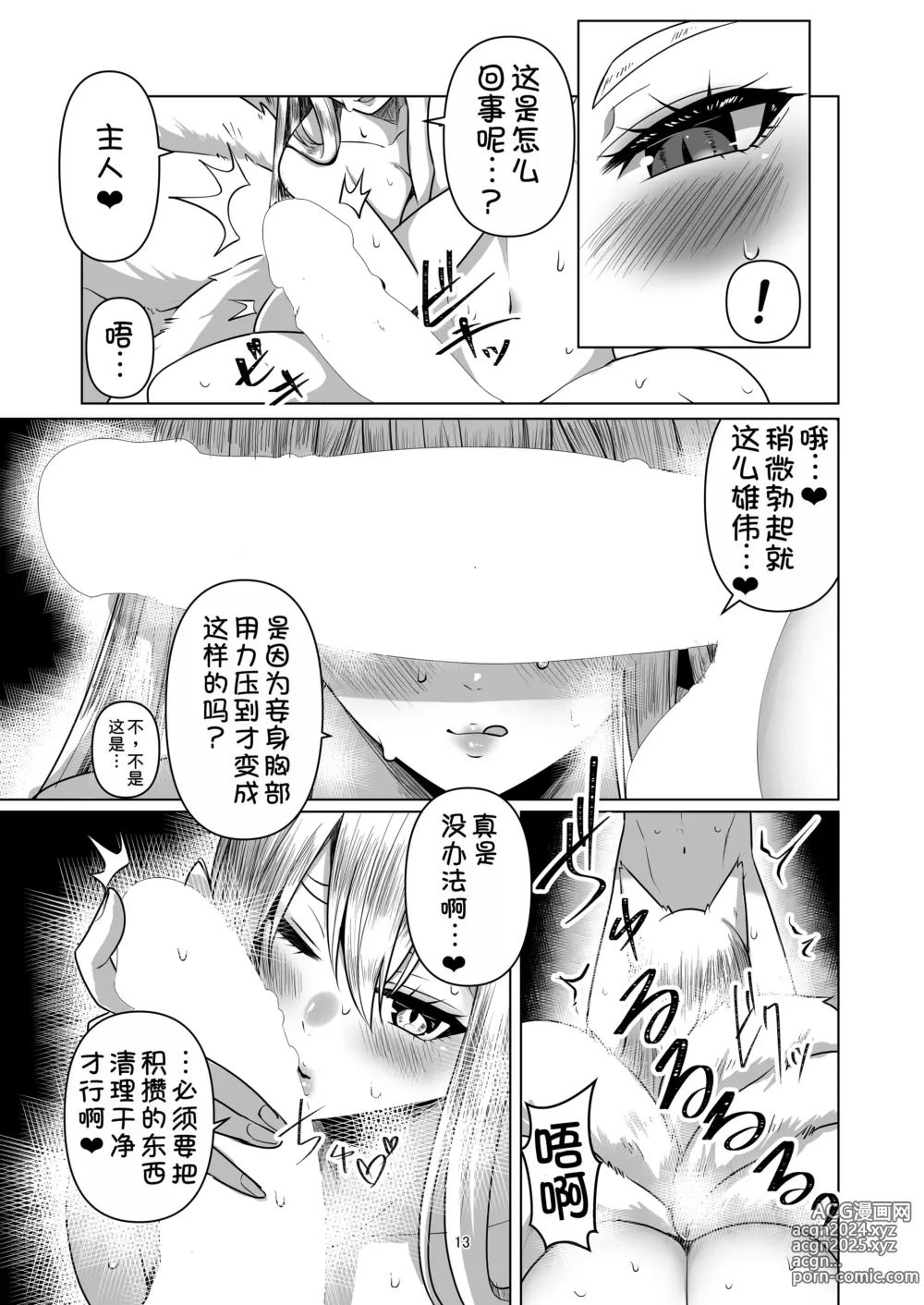 Page 13 of doujinshi Kitsune Tsuki