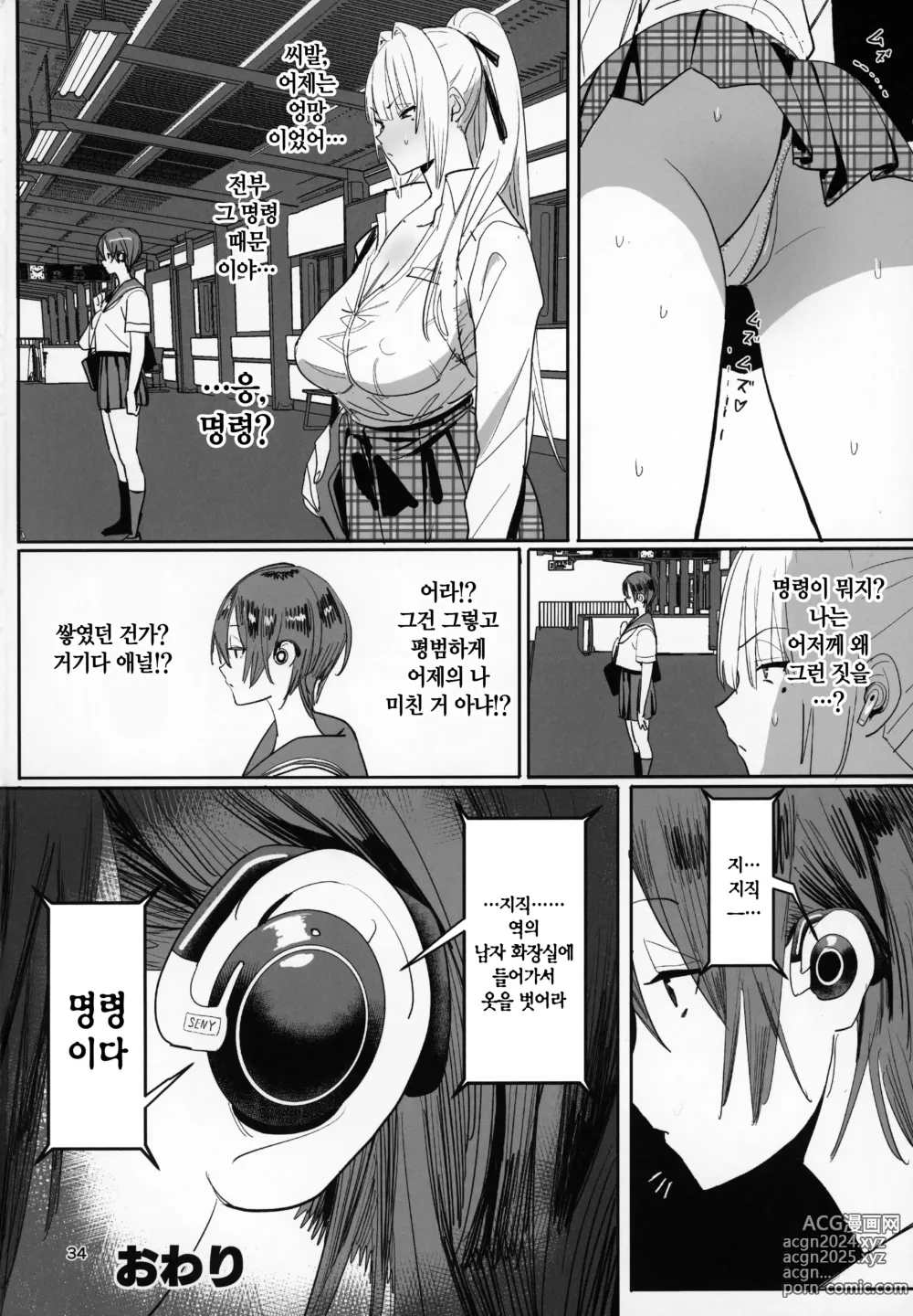 Page 33 of doujinshi 절대명령