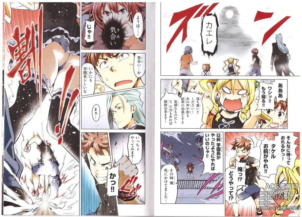 Page 18 of manga Maken-Ki! Two - BD Scan - 01 - JP Special Book 1 + 2