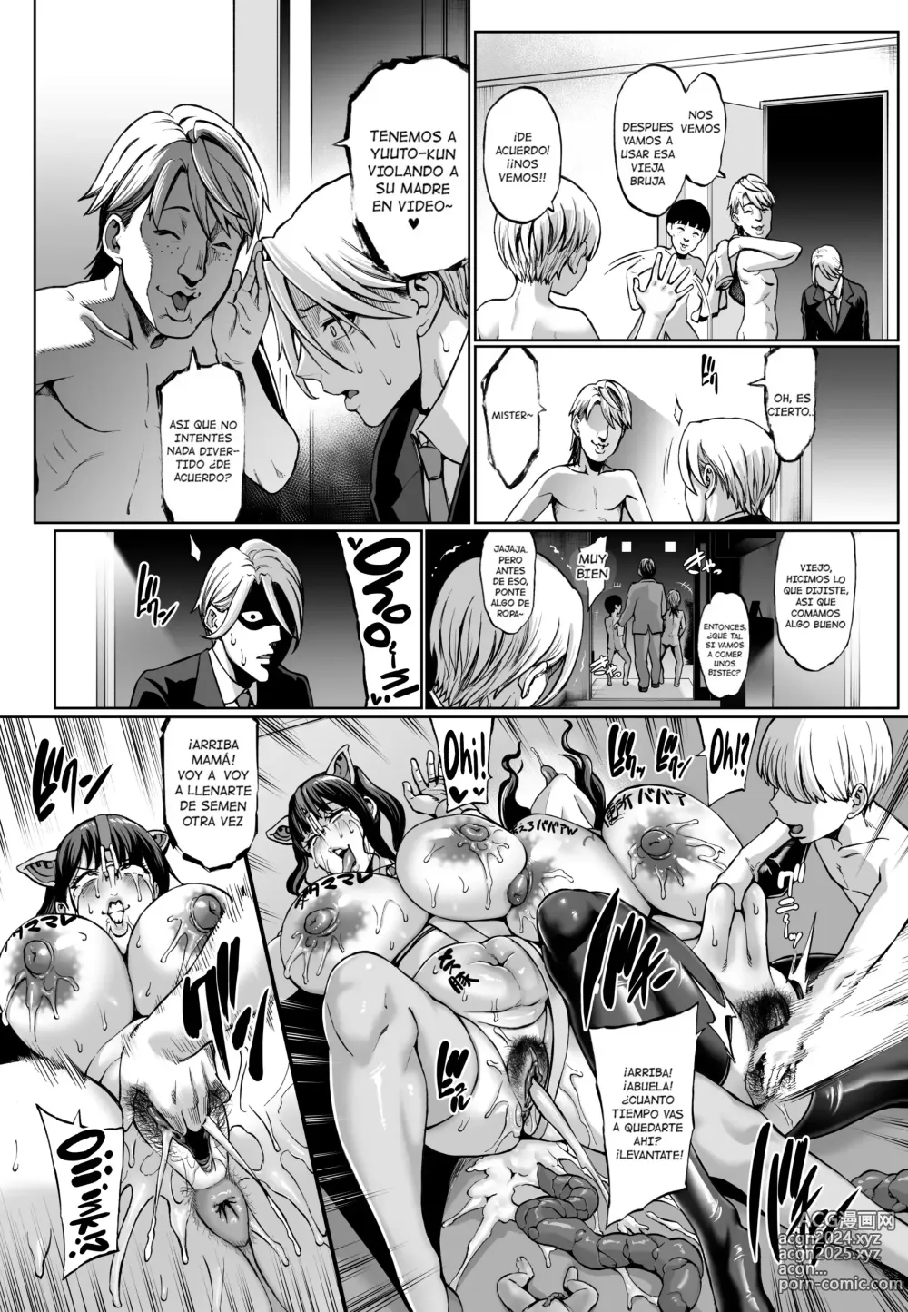 Page 29 of doujinshi La Cara de tu Madre cuando se viene es jodidamente Horrible 3 + Omake (decensored)