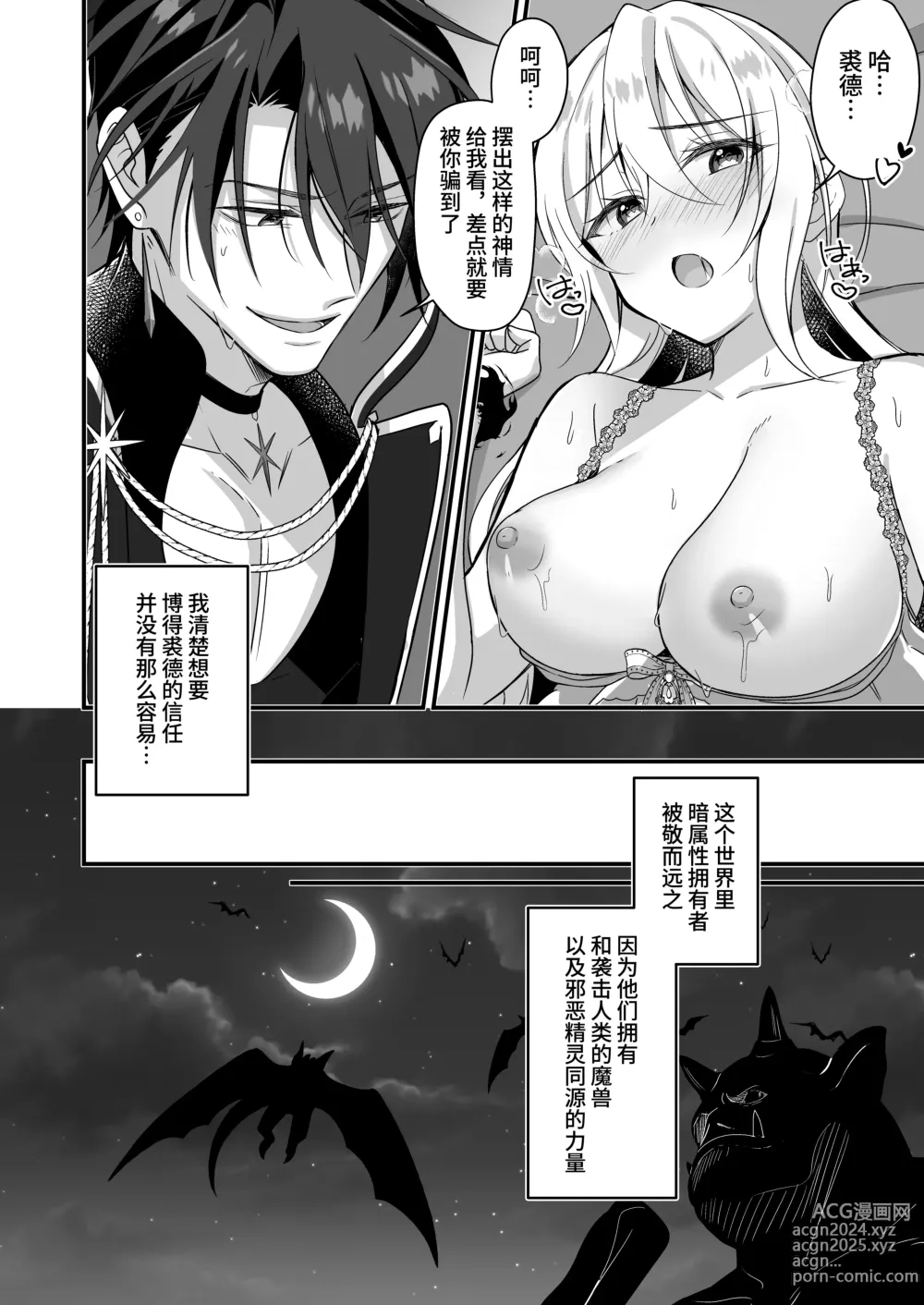 Page 28 of doujinshi 转生之后进了乙女游戏的执着监禁坏结局