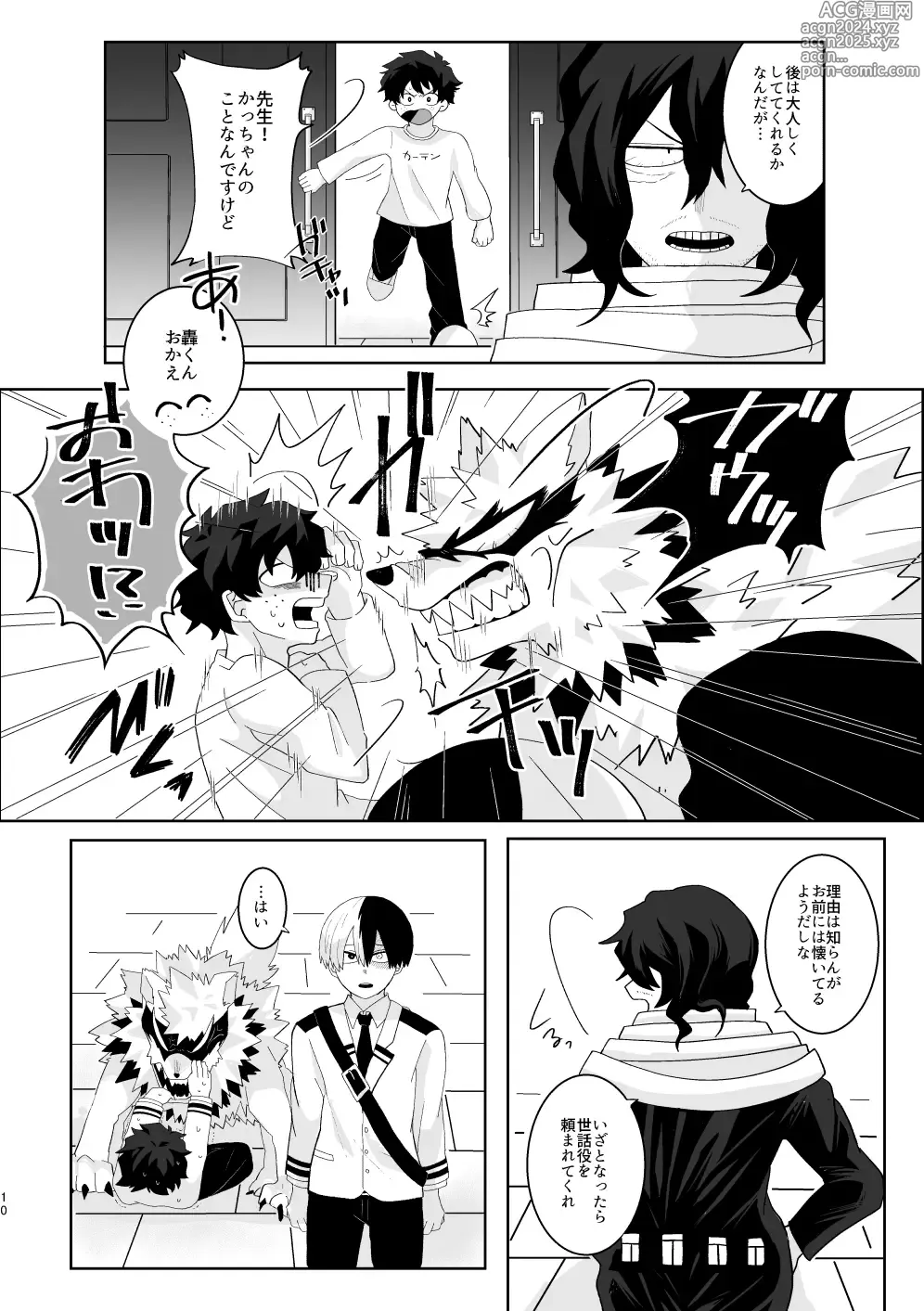 Page 9 of doujinshi Ore no Kareshi ga Kemono ni Natta Ken