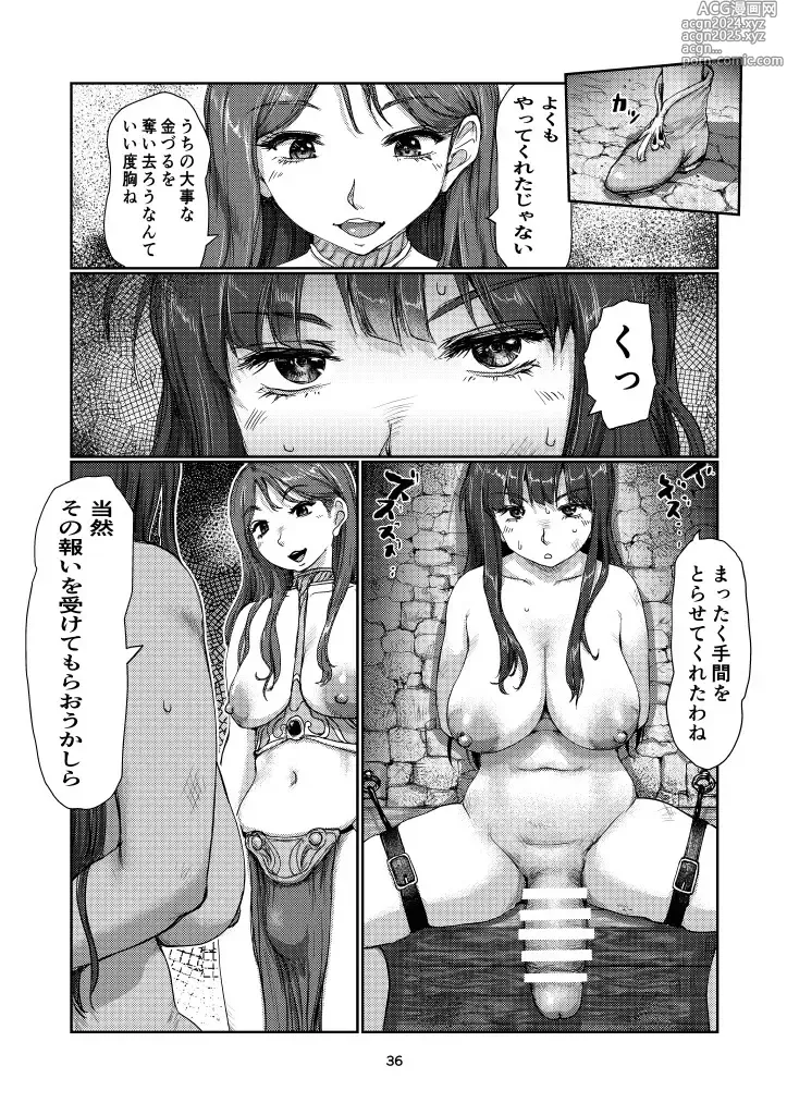 Page 35 of doujinshi Futanari Guard