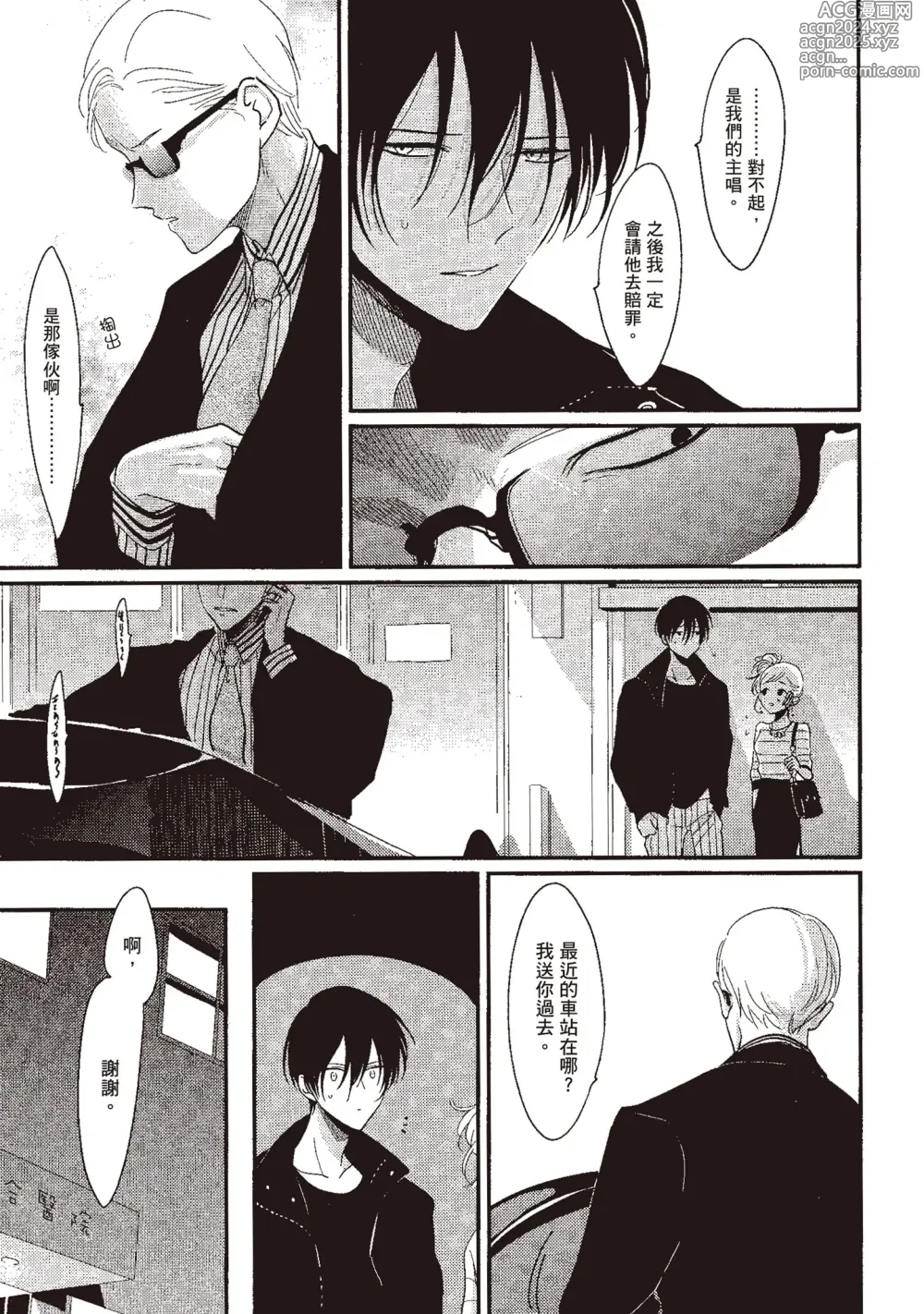 Page 119 of manga 夜與朝之歌