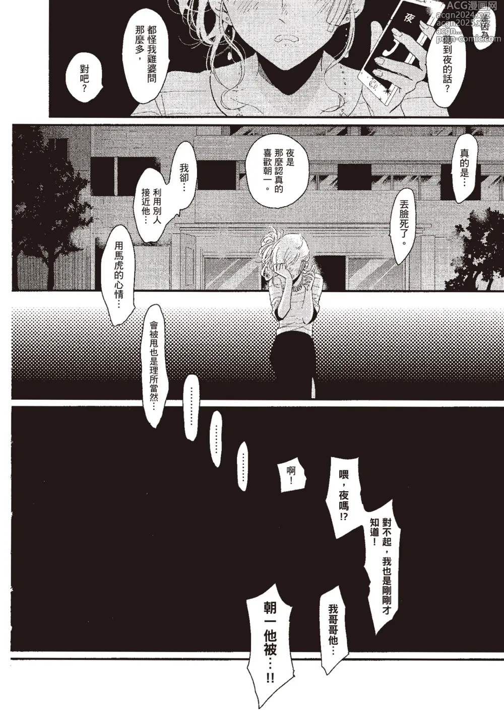 Page 136 of manga 夜與朝之歌