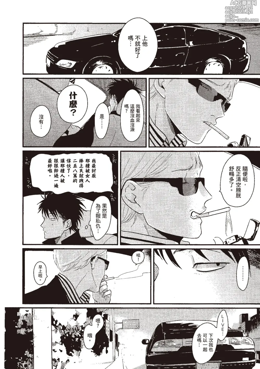 Page 158 of manga 夜與朝之歌