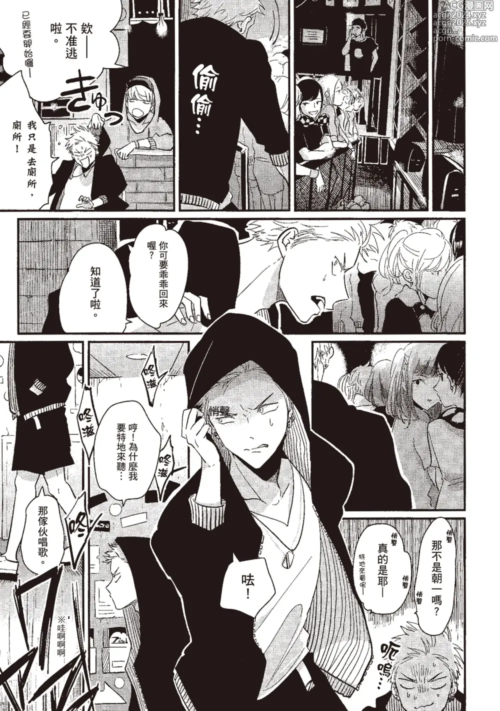 Page 85 of manga 夜與朝之歌