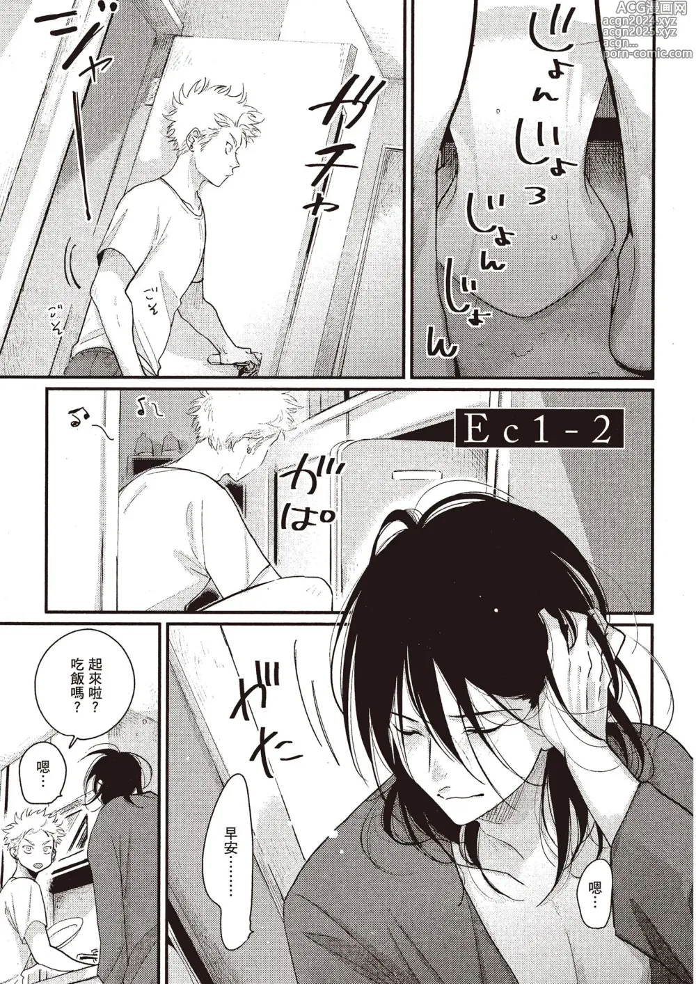 Page 34 of manga 夜與朝之歌 Ec