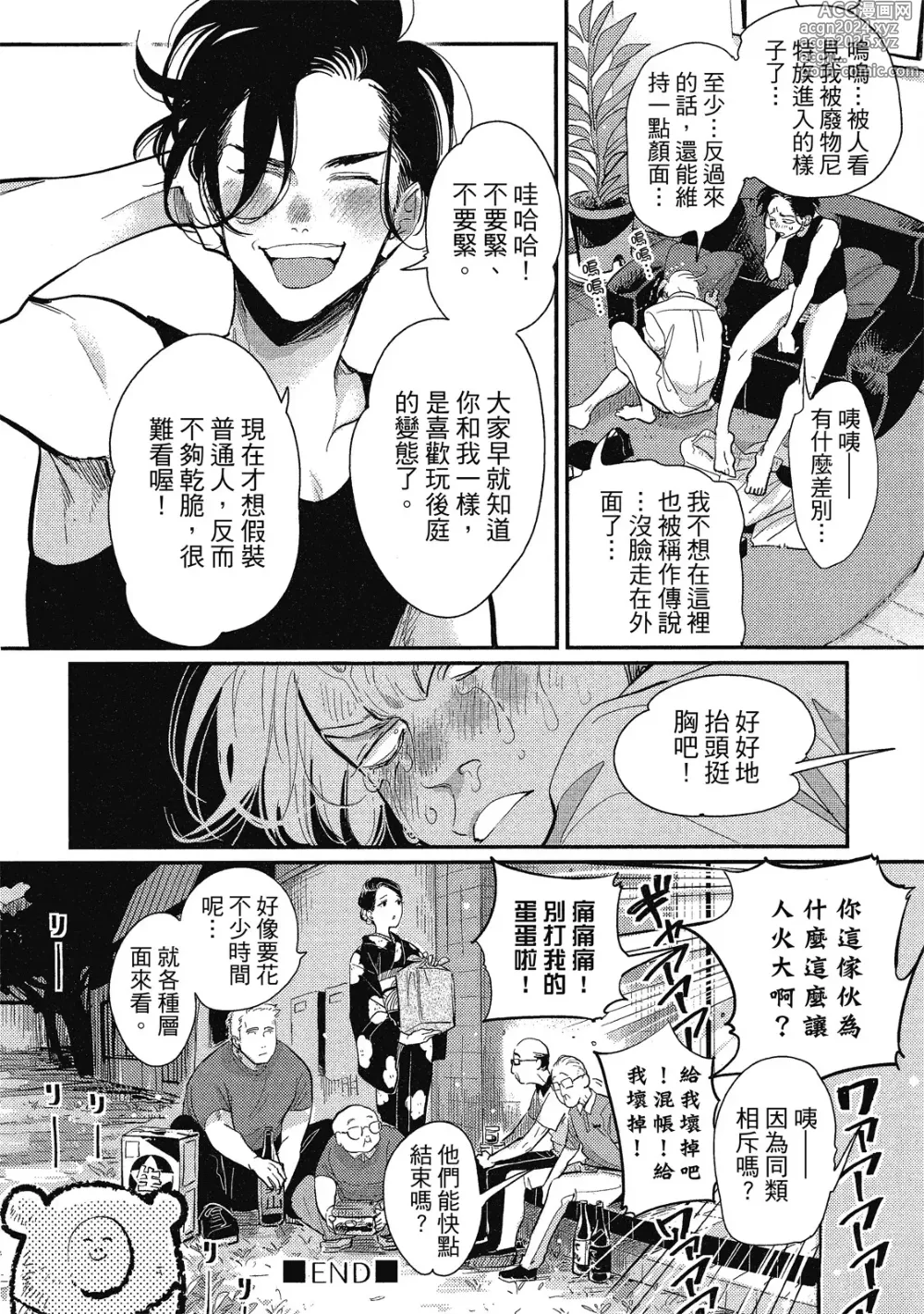 Page 158 of manga 極樂鳥日子 1