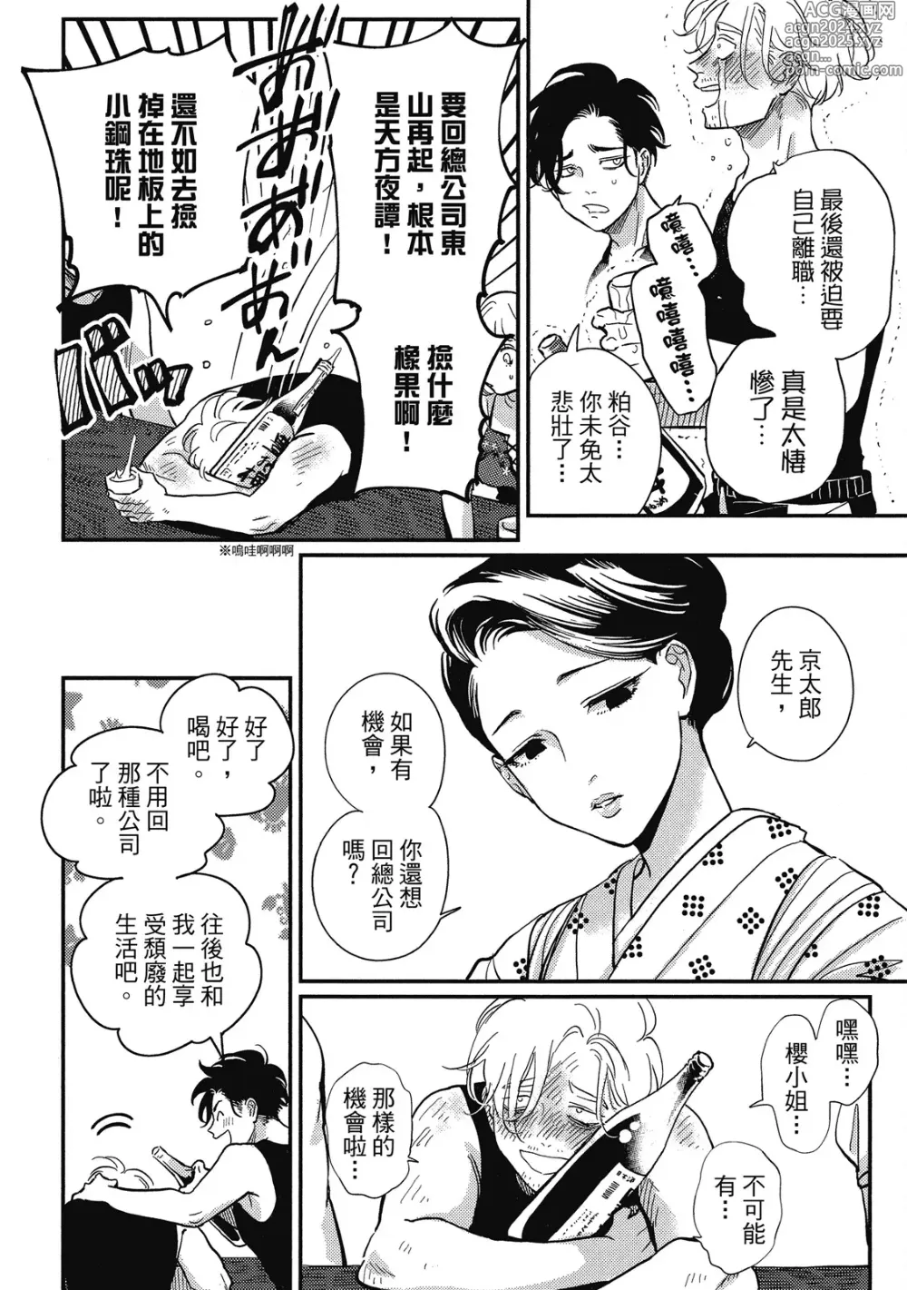 Page 28 of manga 極樂鳥日子 3