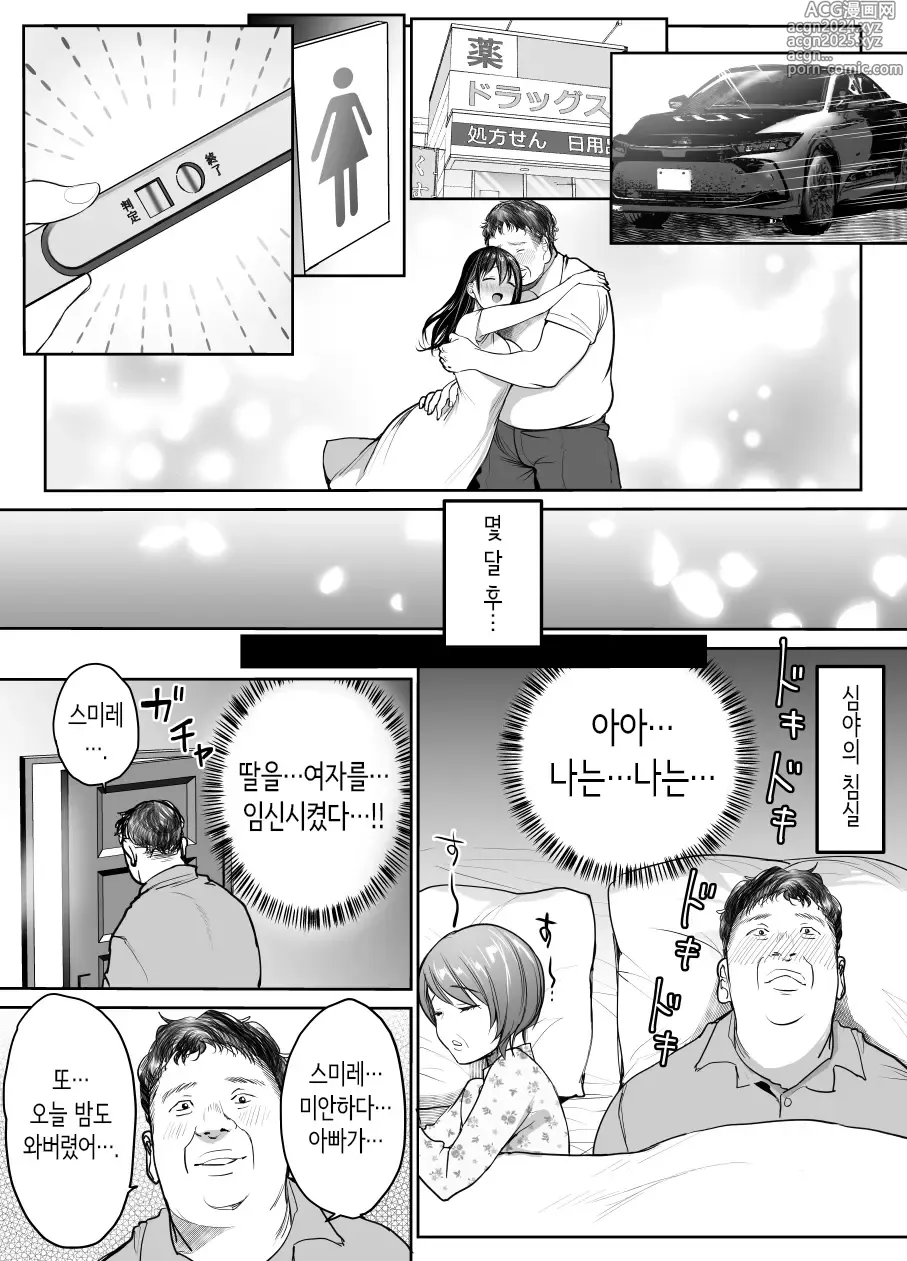 Page 10 of doujinshi 아내가 데려온 아이의 입욕 중에… ~언제든지 안을 수 있는 의붓딸에게 연속 씨뿌리기~ 만삭편♥