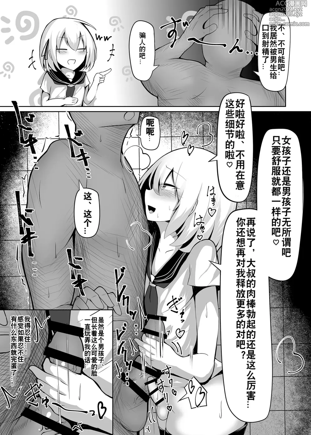 Page 10 of doujinshi boku, 可从来没说过我是女孩子哦?