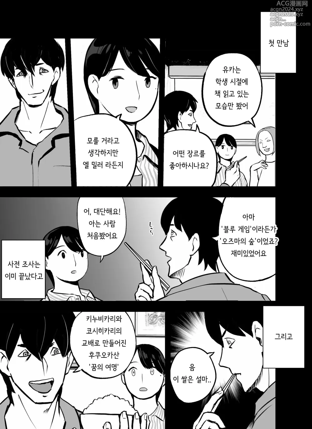 Page 128 of doujinshi 미끼 수사관 아오야마 유카는 비오는 료고쿠 국기관에 있다