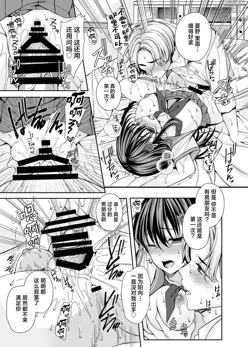 Page 8 of doujinshi 追逐落日的向日葵 ~我那被寝取后堕落的女朋友~