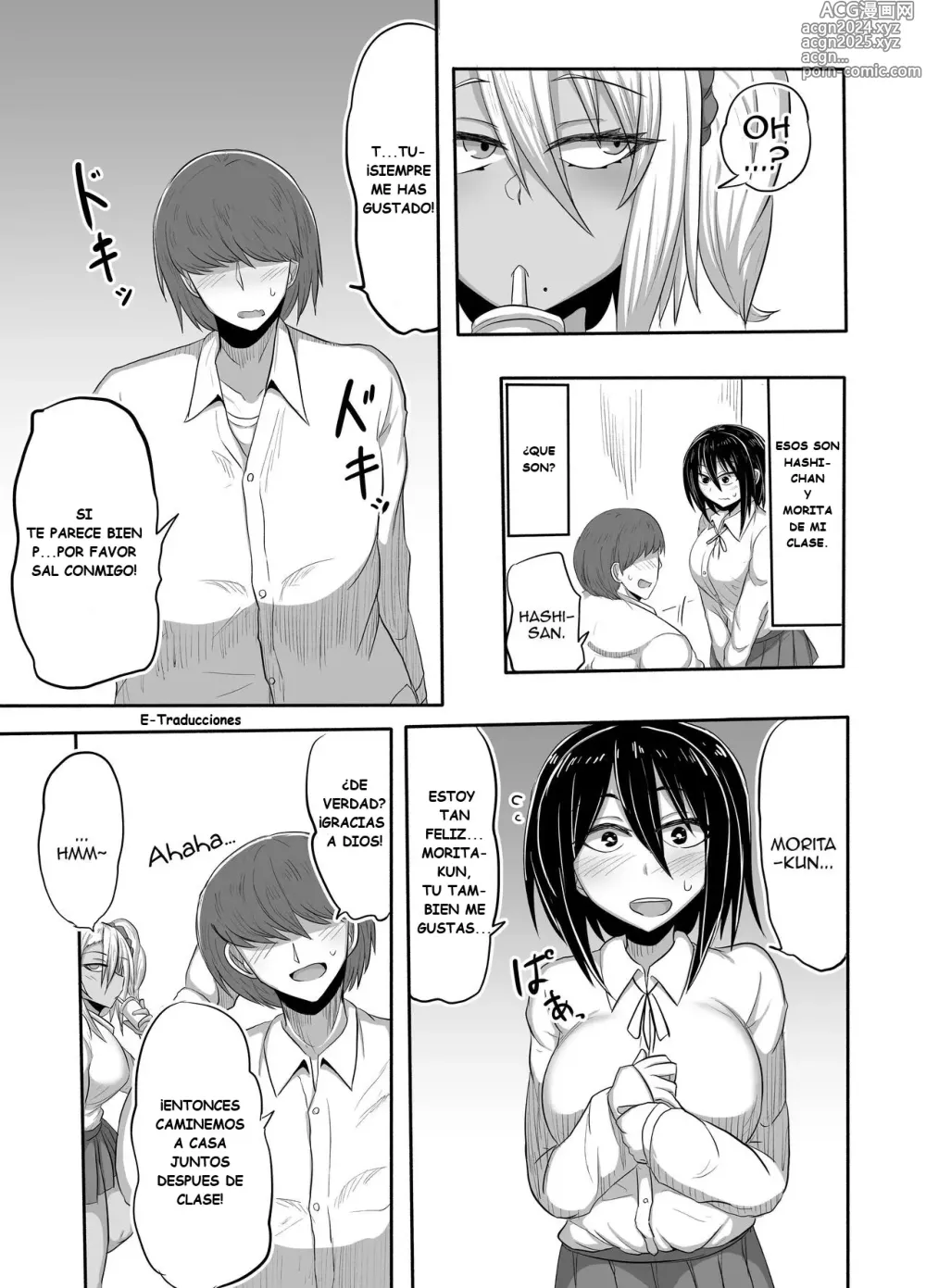 Page 4 of doujinshi Bitch JK Risa-chan no Baai