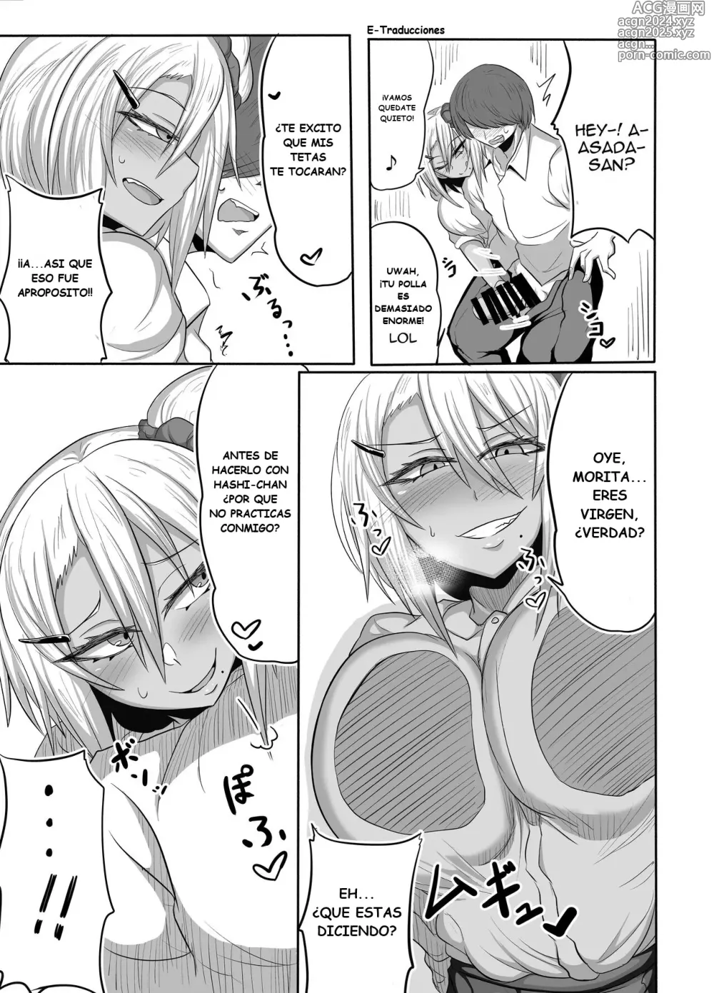 Page 8 of doujinshi Bitch JK Risa-chan no Baai