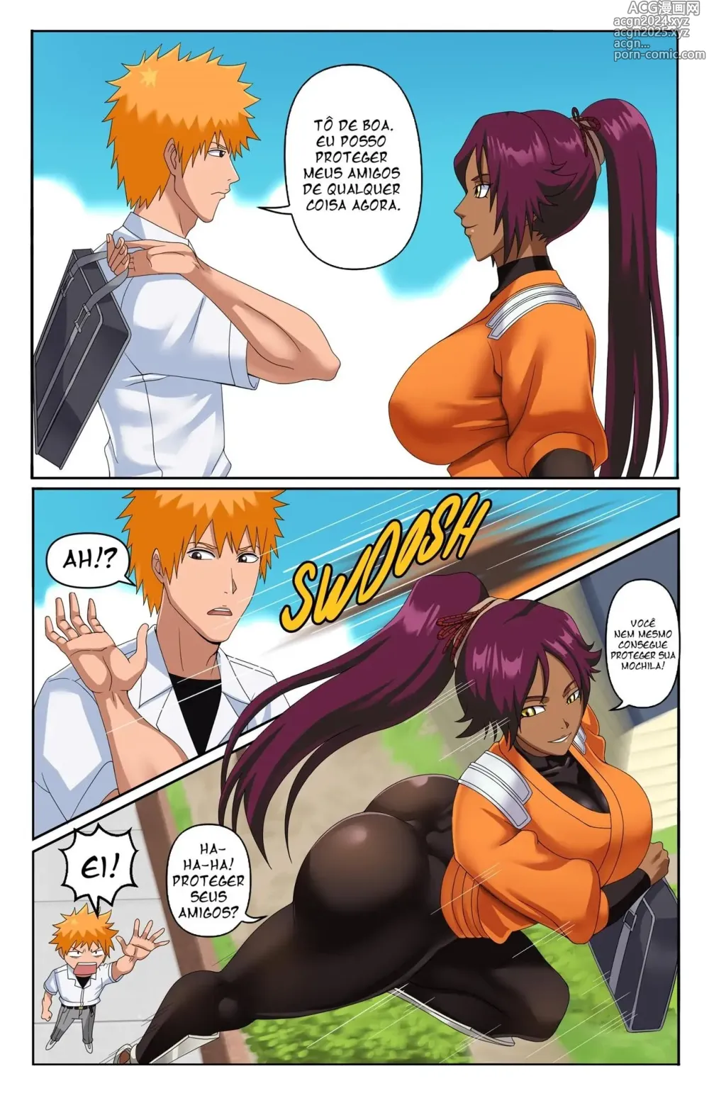 Page 6 of doujinshi Bleach misc