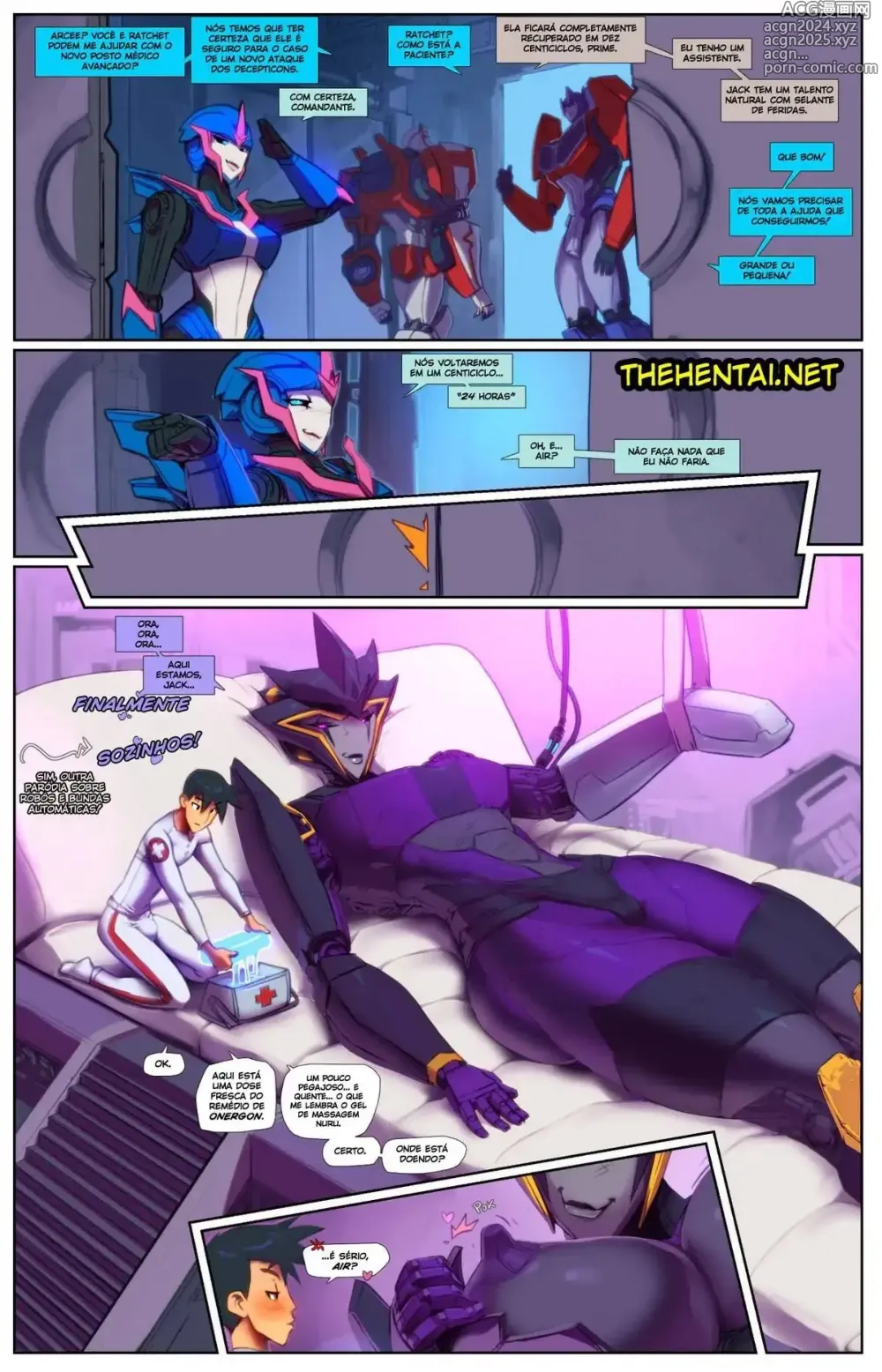 Page 56 of doujinshi Transformers