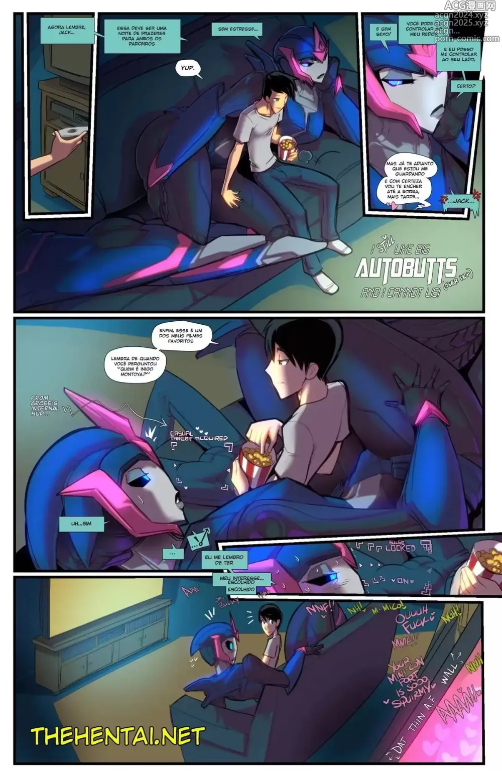 Page 7 of doujinshi Transformers