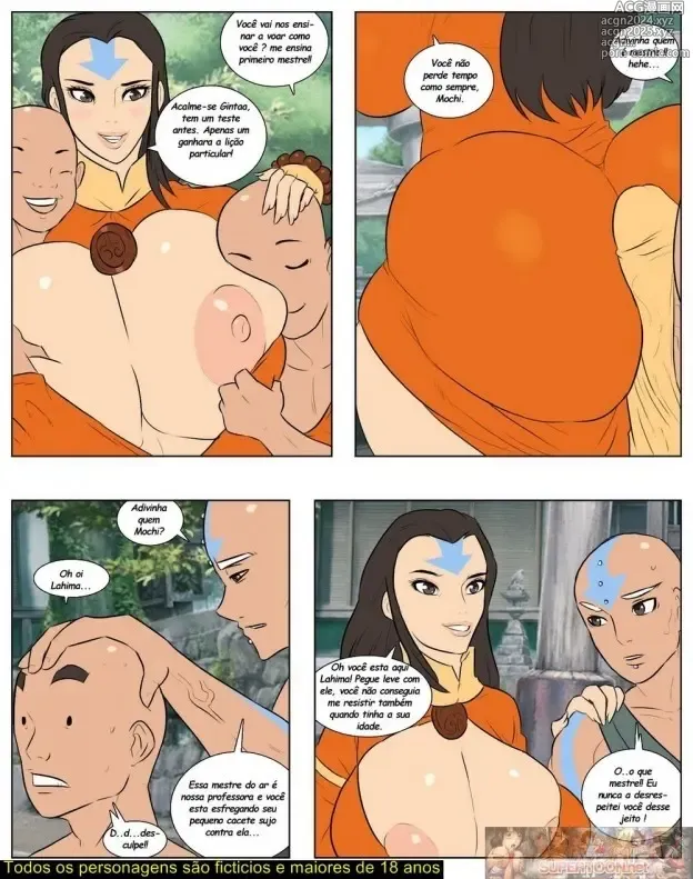 Page 70 of doujinshi Avatar misc