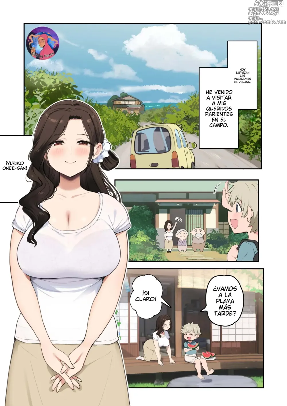 Page 2 of doujinshi ¡Vacaciones de verano con mi mamá!