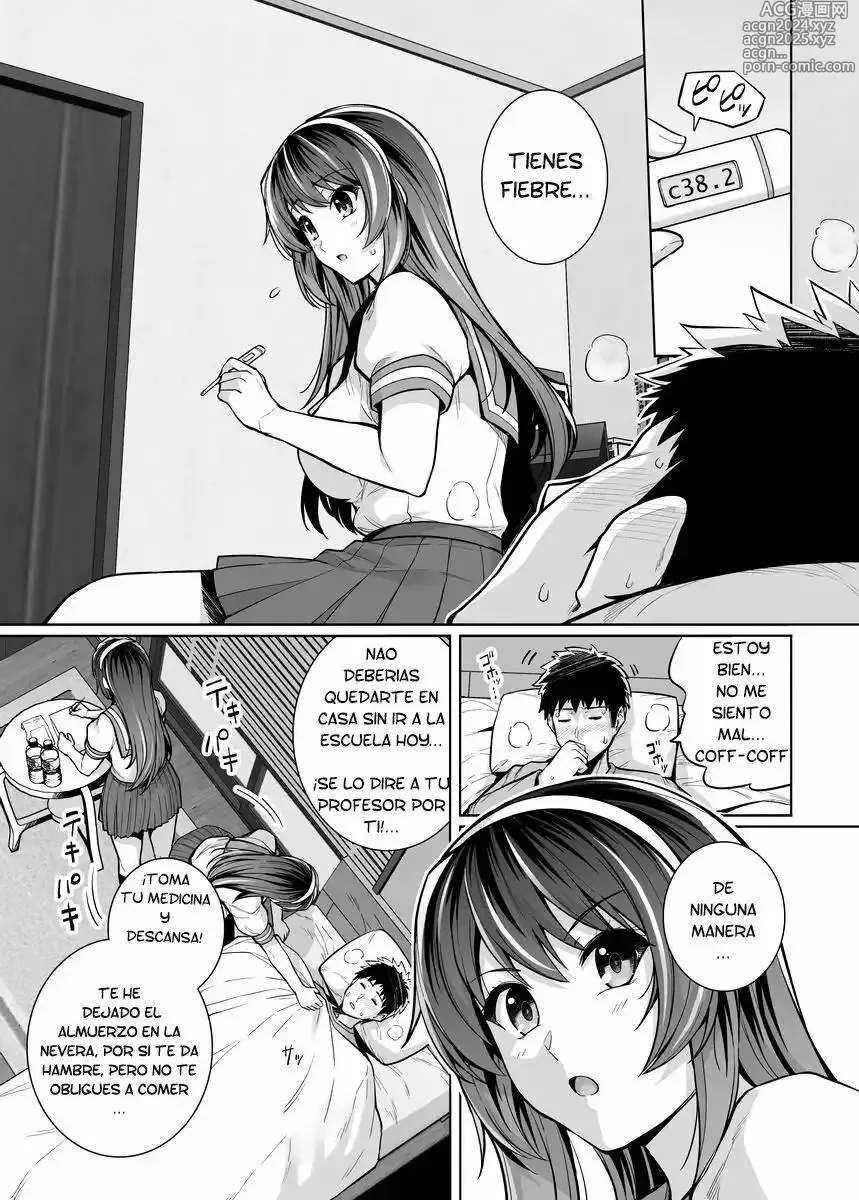 Page 1 of doujinshi My Sister Sleeps With My Dad Zero