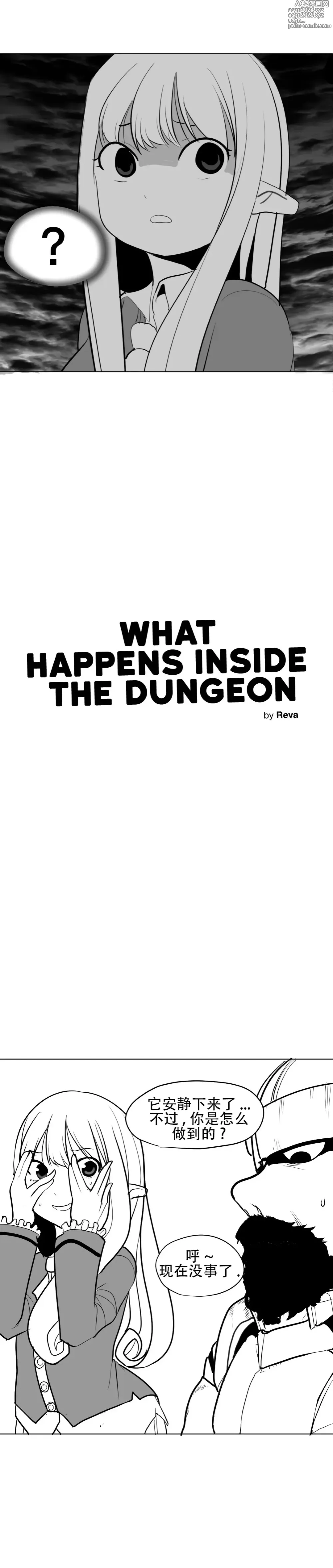 Page 30 of manga What Happens Inside the Dungeon