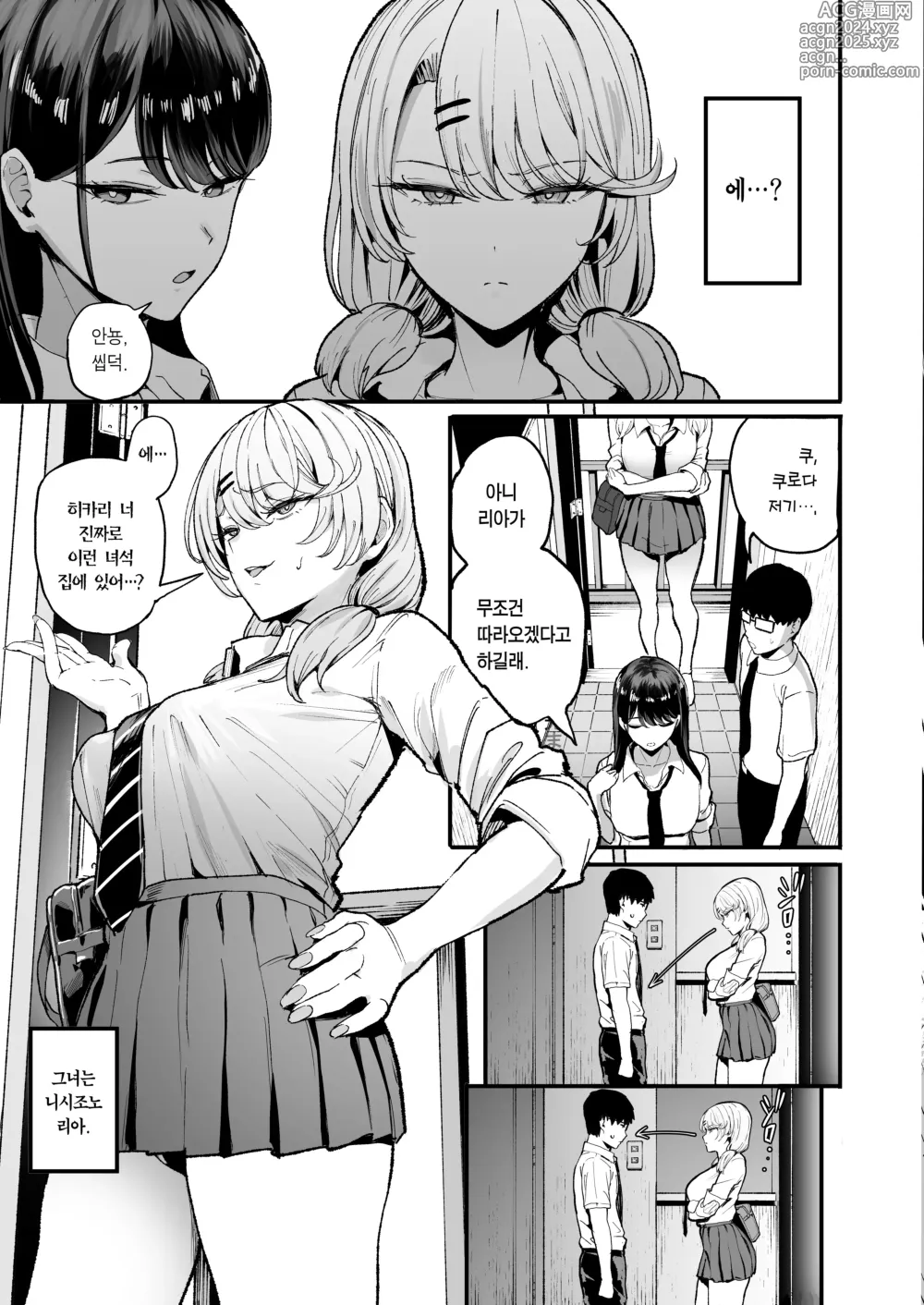 Page 5 of doujinshi 눌러앉은 갸루가 보지 쓰게 해주는 이야기3