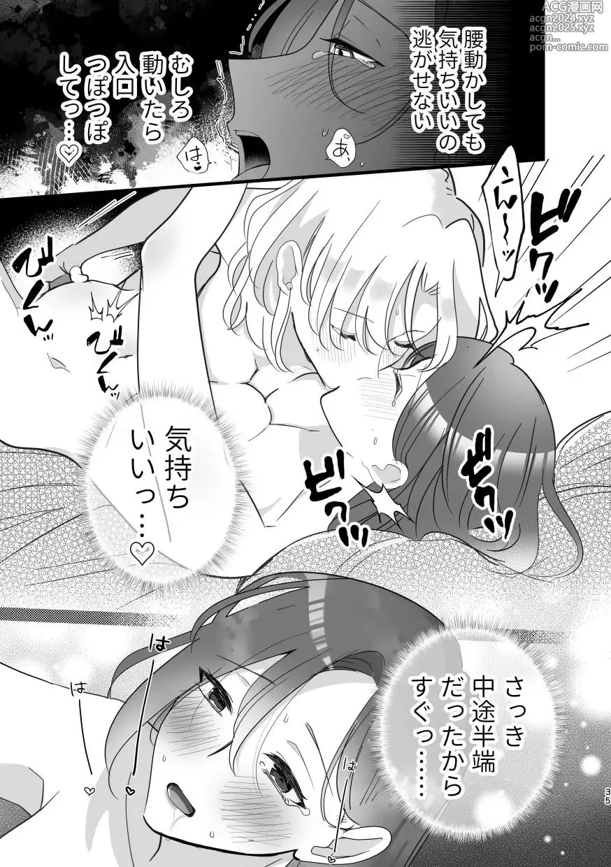 Page 34 of doujinshi Otome Game no Heroine to Yuuenchi Date no Ato Mechakucha Ichaicha shiteshimatta...