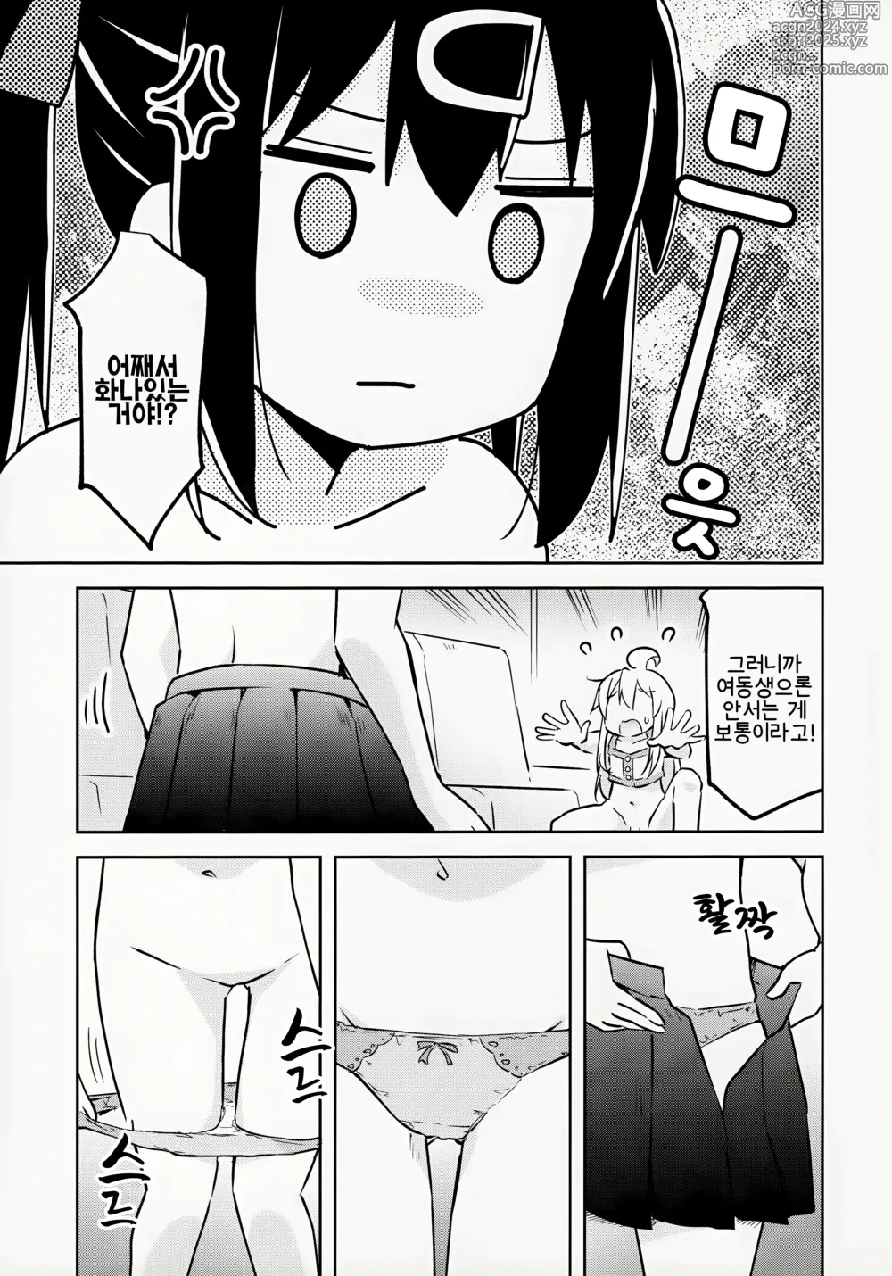 Page 7 of doujinshi 여동생의 알몸에는 흥미없다 라고 말했었지?