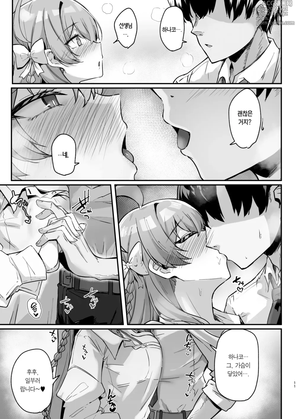 Page 10 of doujinshi 우라와의 화원