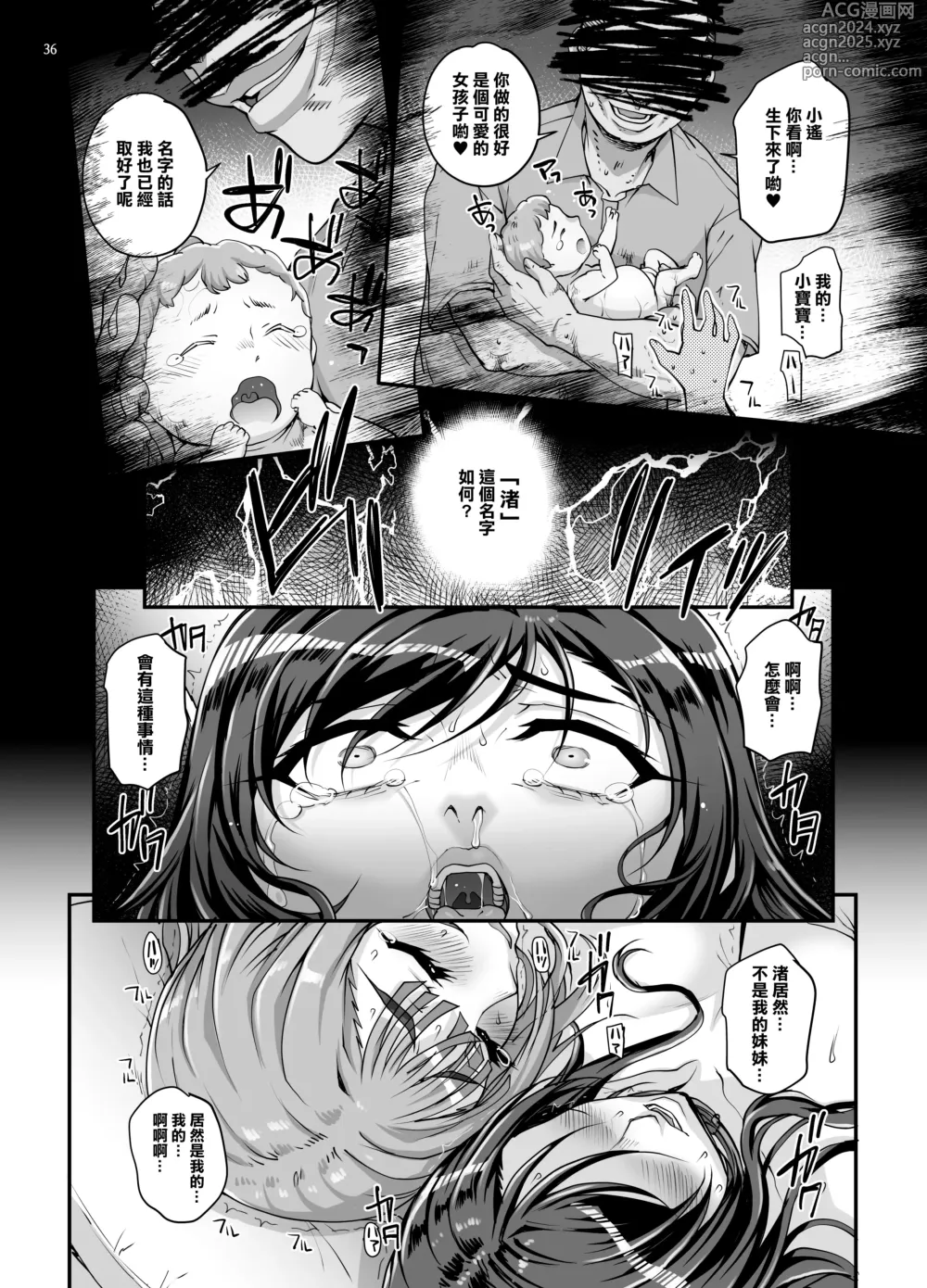 Page 38 of doujinshi Takanashi Shimai no Junan II - saimin sisters