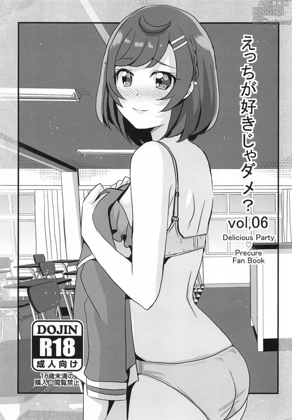 Page 1 of doujinshi Ecchi ga Suki ja Dame? Vol, 06