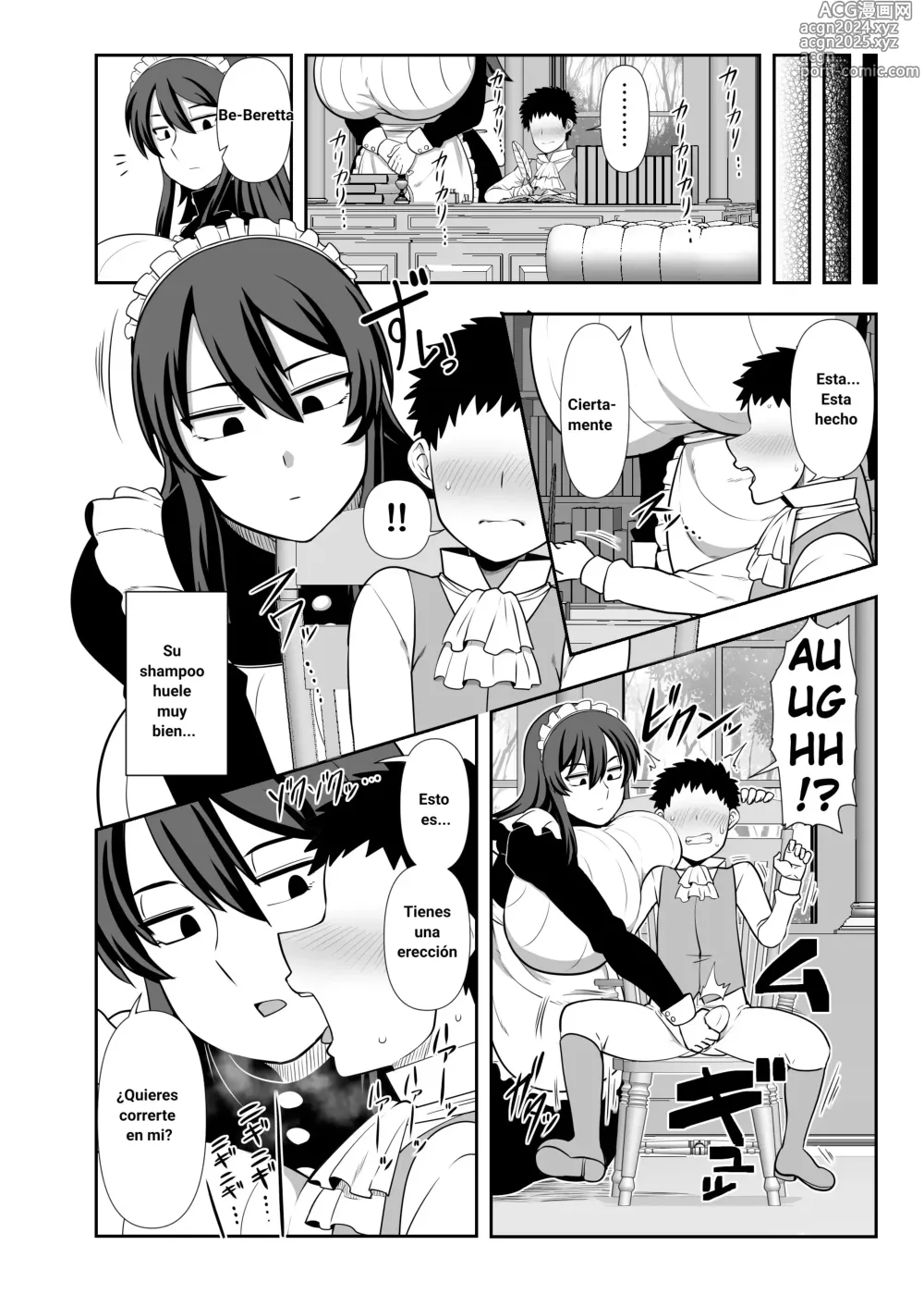 Page 11 of doujinshi Es hora de Ordeñar, Joven Maestro