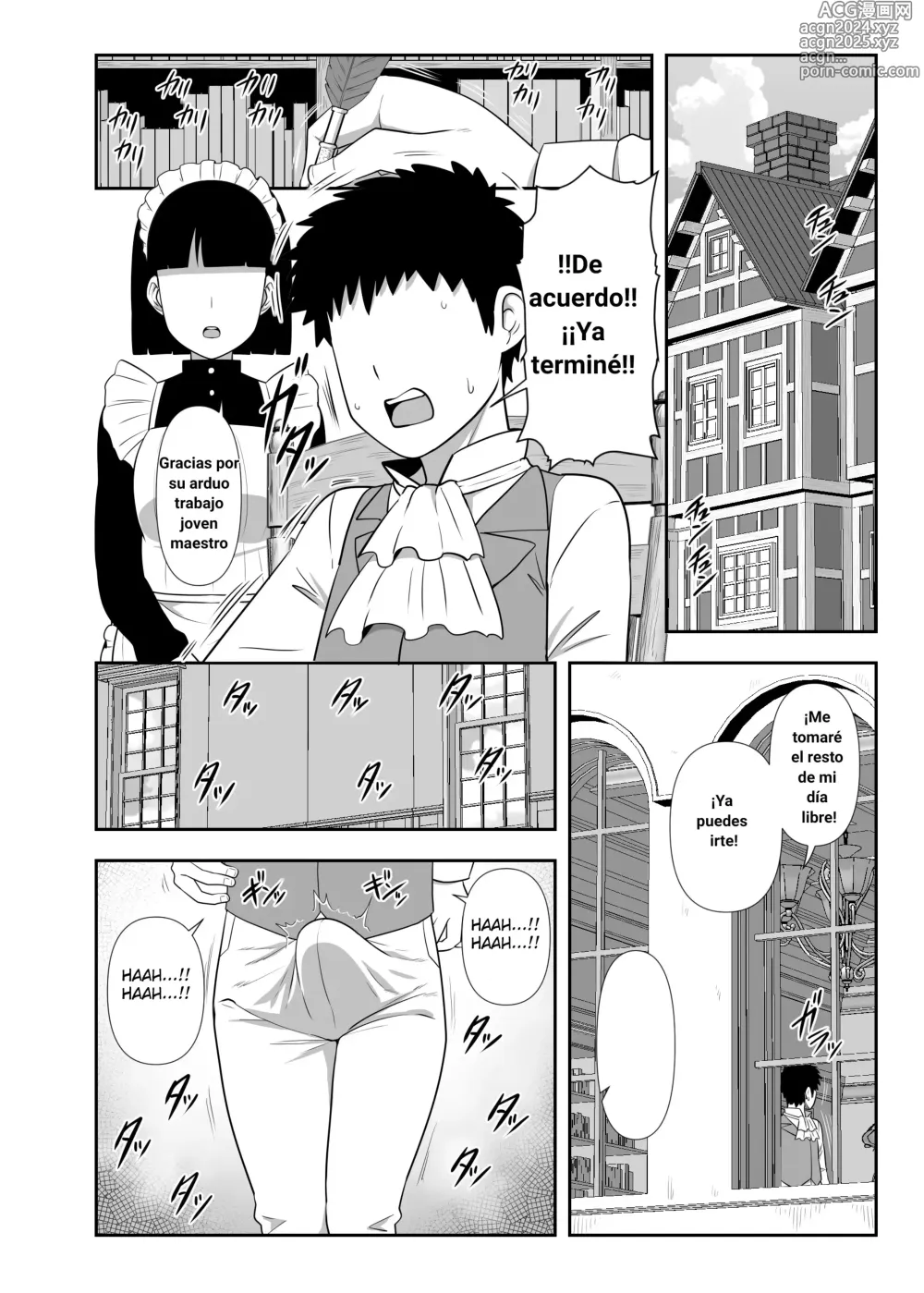 Page 27 of doujinshi Es hora de Ordeñar, Joven Maestro