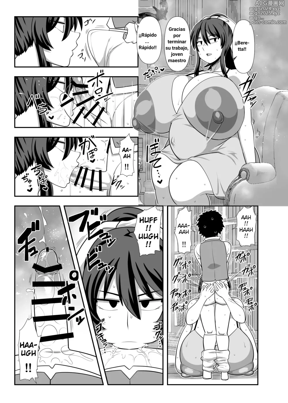 Page 28 of doujinshi Es hora de Ordeñar, Joven Maestro