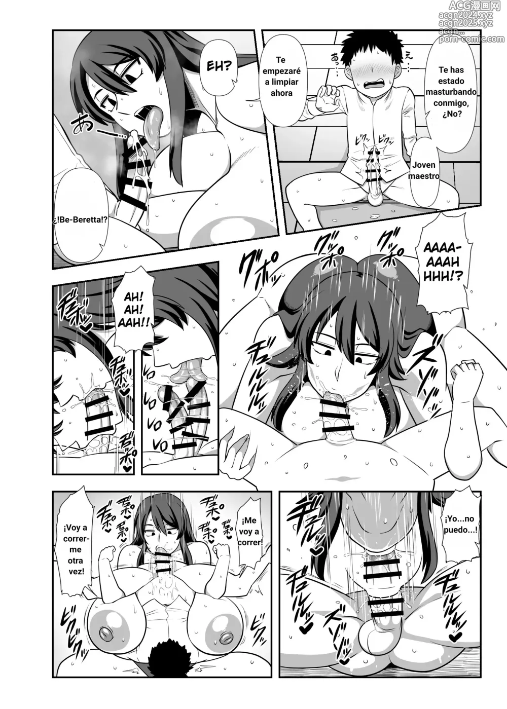 Page 9 of doujinshi Es hora de Ordeñar, Joven Maestro