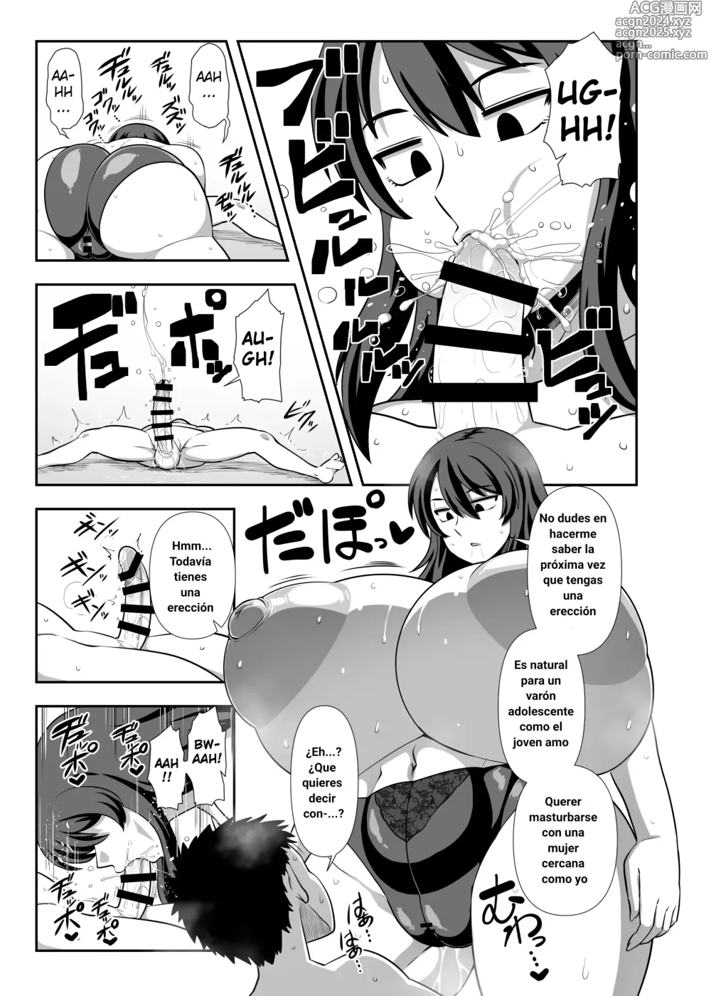 Page 10 of doujinshi Es hora de Ordeñar, Joven Maestro