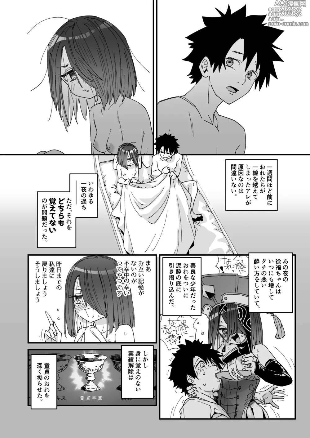 Page 3 of doujinshi Jofuku-chan nanka de Sotsugyou Shitaku Naiyai!