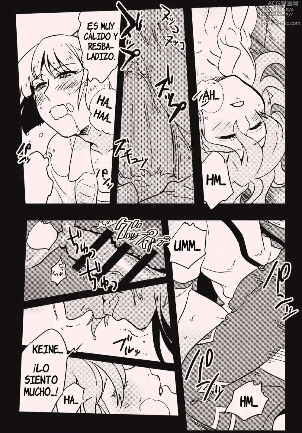 Page 14 of doujinshi She is a graceful beauty.