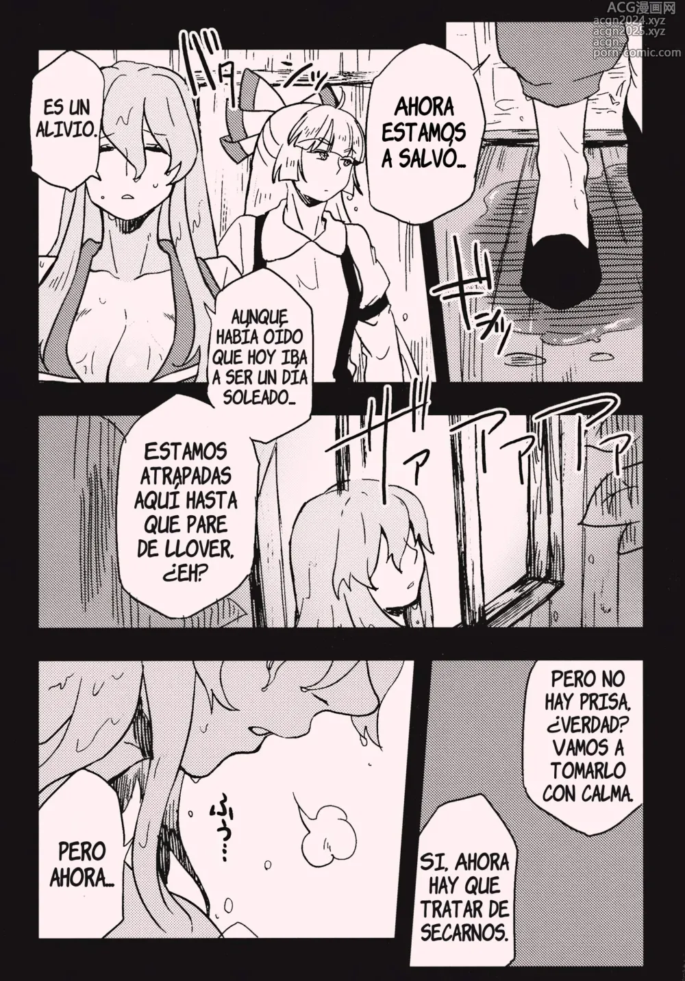 Page 4 of doujinshi She is a graceful beauty.