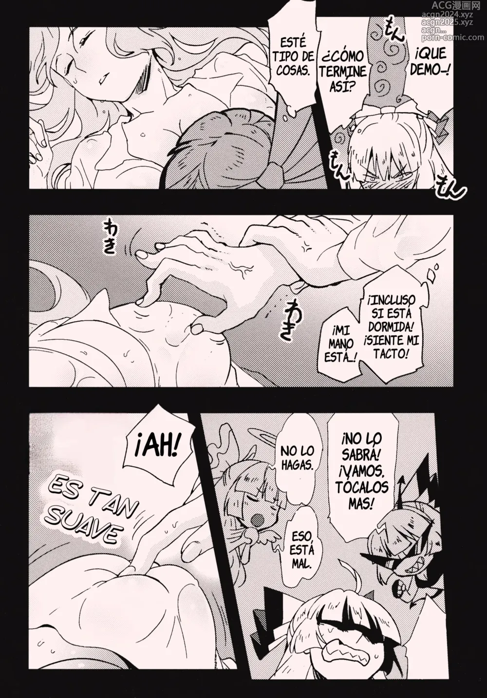 Page 9 of doujinshi She is a graceful beauty.