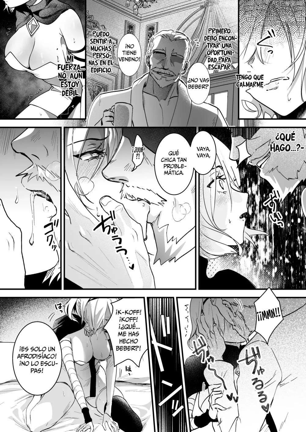 Page 15 of doujinshi Subasta de Héroes (decensored)