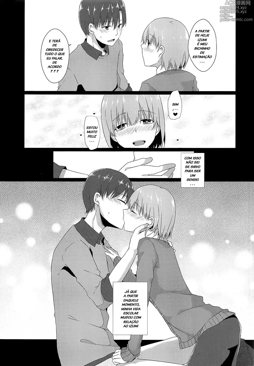 Page 12 of doujinshi Sensei, Boku o Katte Kuremasen ka?