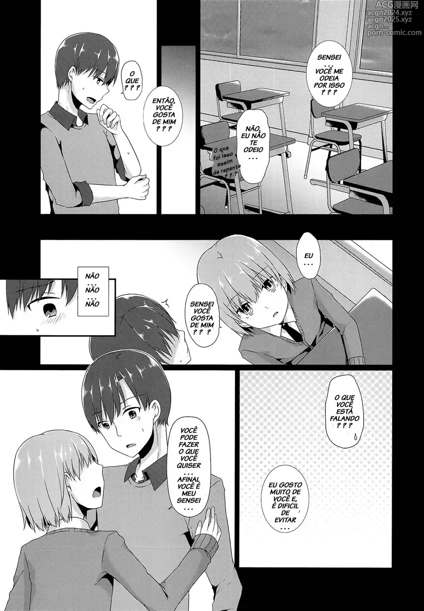 Page 6 of doujinshi Sensei, Boku o Katte Kuremasen ka?