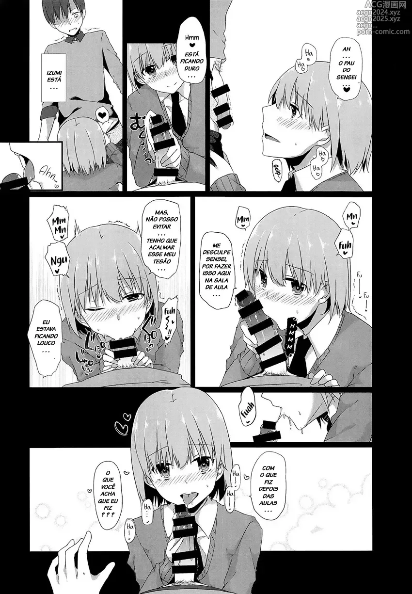 Page 9 of doujinshi Sensei, Boku o Katte Kuremasen ka?