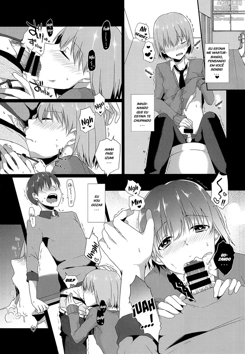 Page 10 of doujinshi Sensei, Boku o Katte Kuremasen ka?